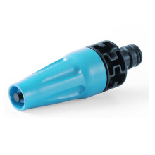 Inyector ajustable - No especificado - 1/2" - Color blanco - Pulverización ajustable - Plástico flexible