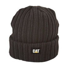 Caterpillar Night Watch Hat Black