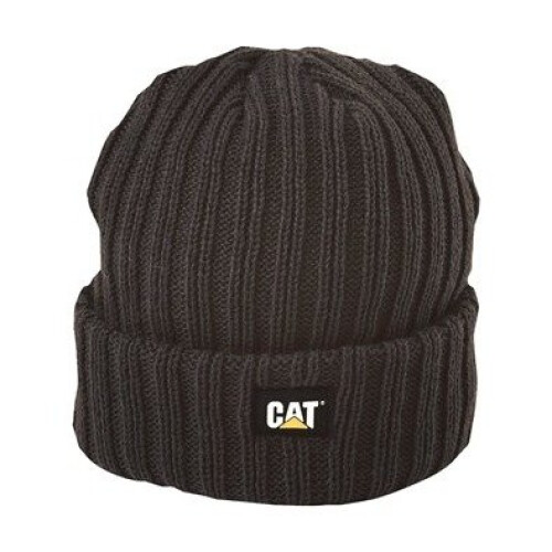 CAT Caterpillar Night Watch Hat Black