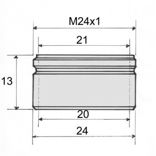 Perlator til M24 GZ hane, sparer vand 2