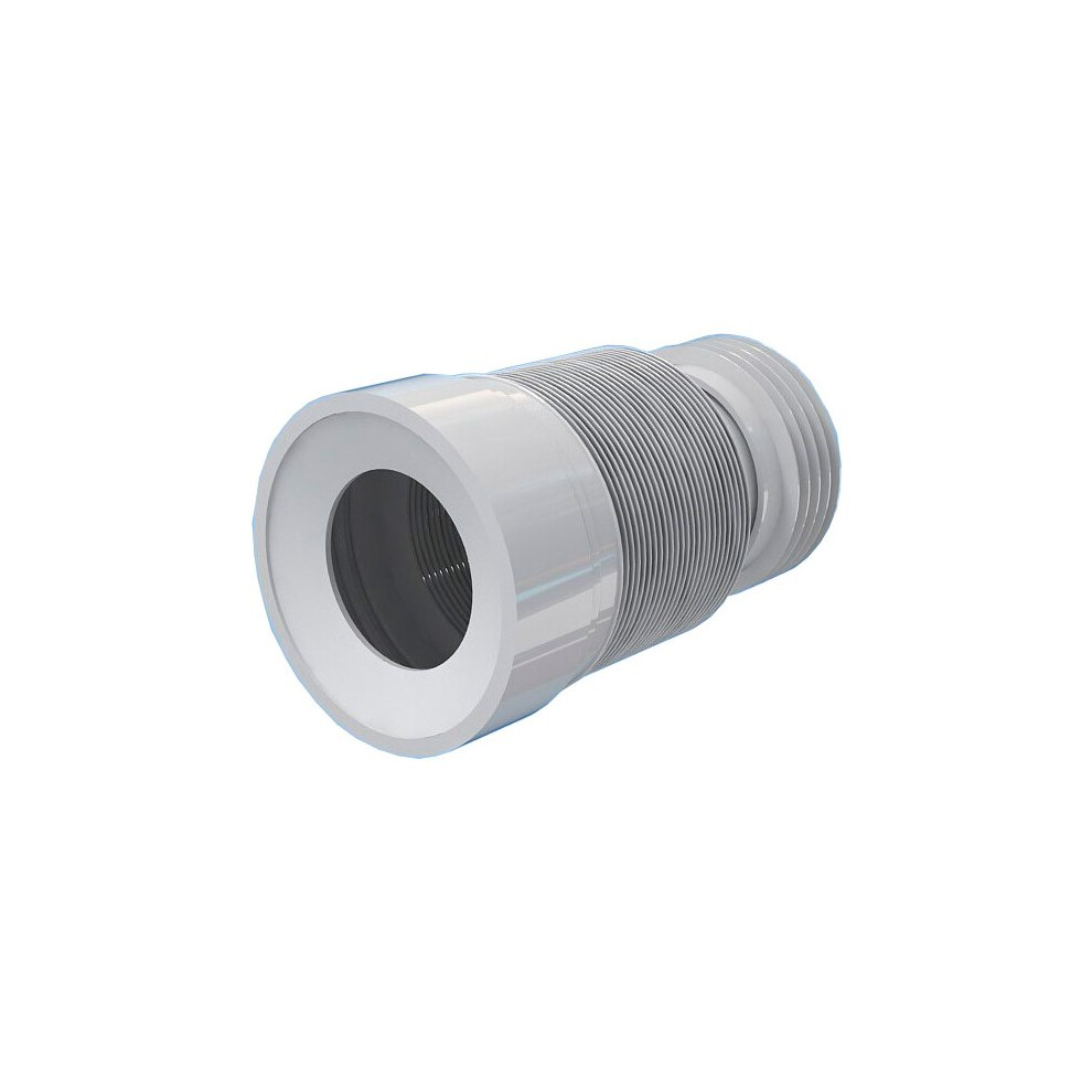 230-500mm Toilet Wc Flexible Toilet Waste Pipe Connector Extension Harmonica Water Outlet