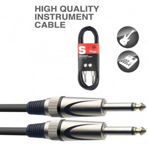 Stagg Sgc Deluxe Instrument Cable (6m/20ft) - Sgc6dl