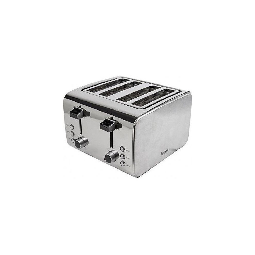 4 Slice Toaster, Reheat Function, Slide Out Crumb Tray