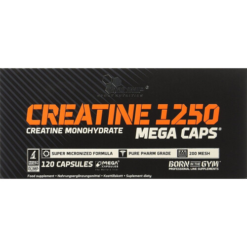 Olimp Creatine 1250 Monohydrate 120 Mega Caps