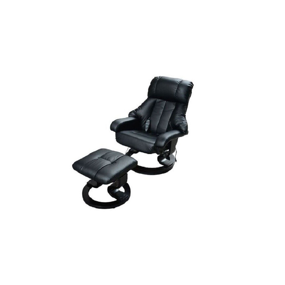 Homcom Recliner Massage Chair & Footstool