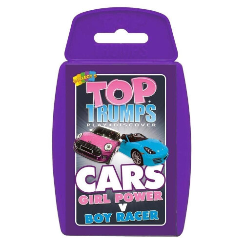 Top Trumps Girl Power Vs Boy Racer Top Trumps Classics