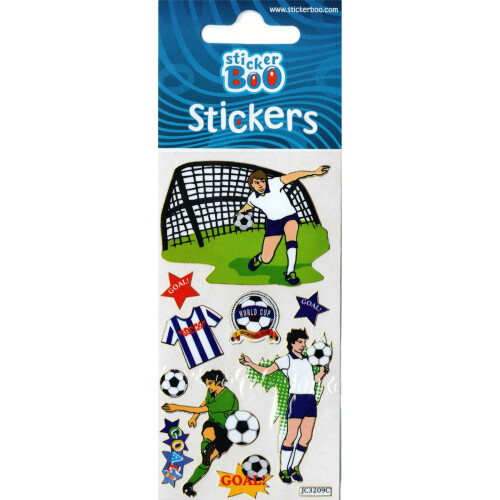 Football Stickers - Set of 3 Sheets