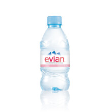 Evian Spring Water 24 X 330ml (plastic Bottle)