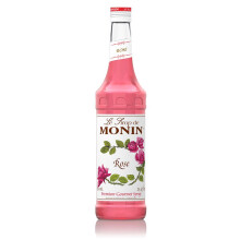 Monin Rose Coffee Syrup 700ml (glass)