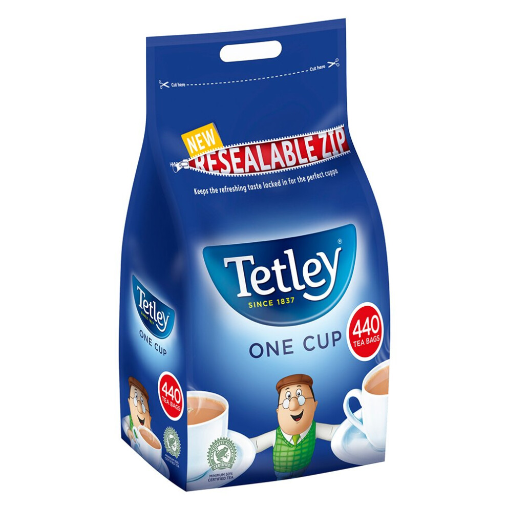 Tetley 440 One Cup Tea Bags