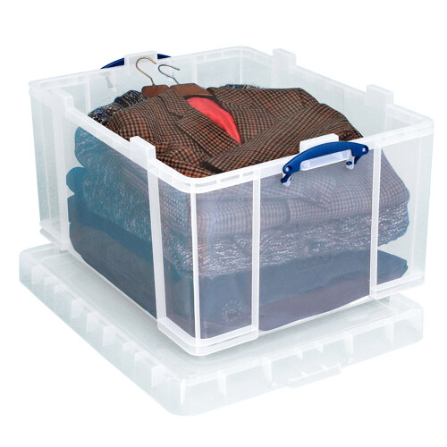 Really Useful Really Useful Clear Plastic Storage Box 145 Litre