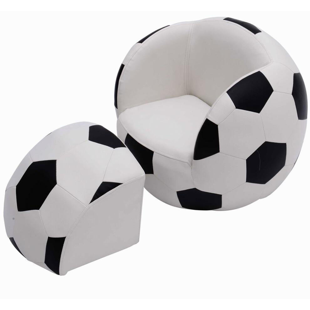 Homcom Kids' Football Seat Set