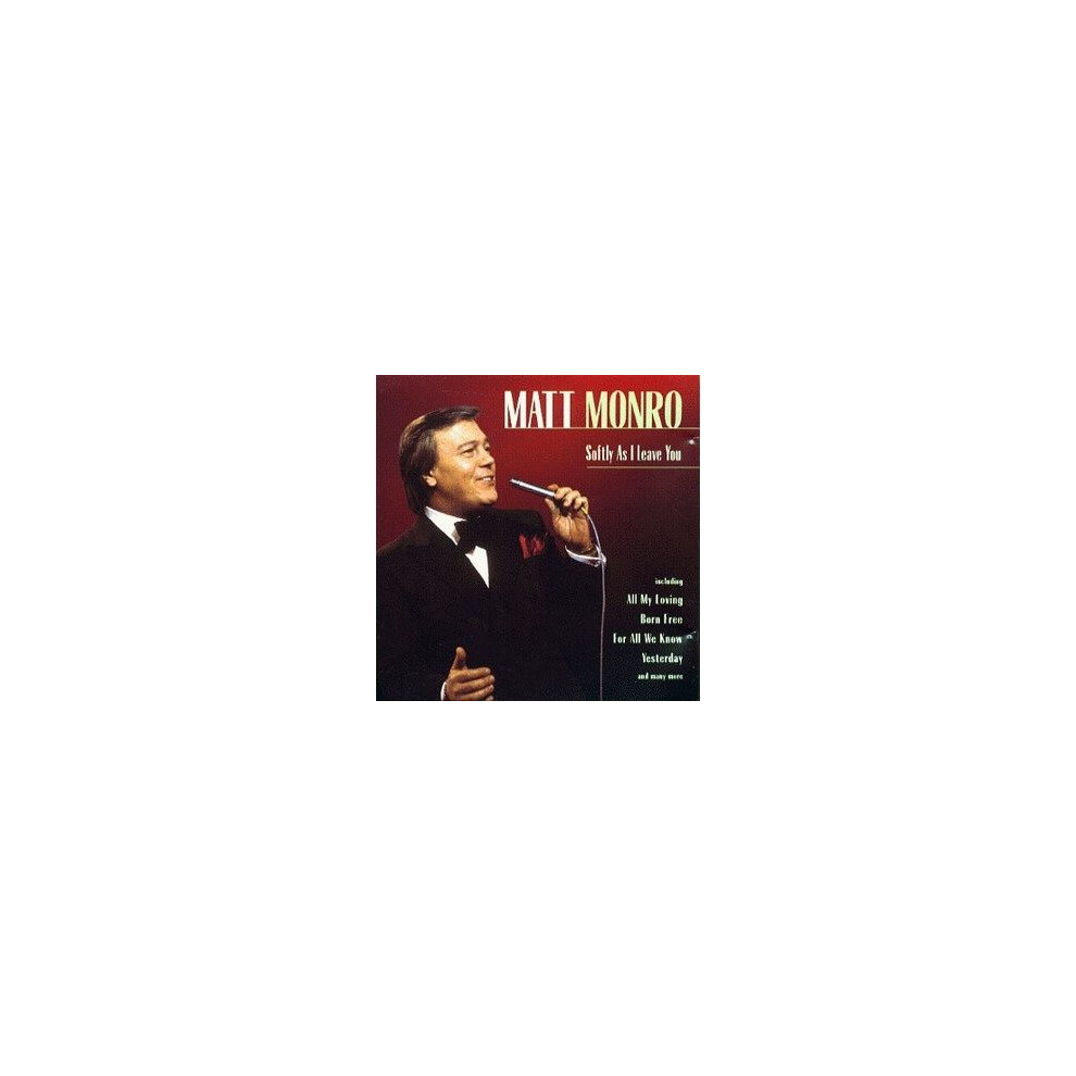 New Matt Monro - Softly As I Leave You [Cd]