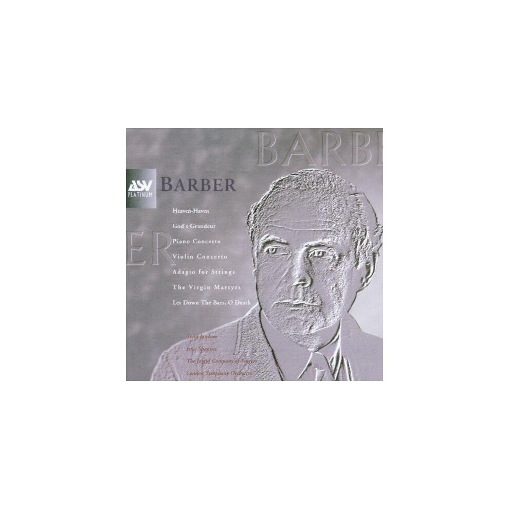 Barber: Violin Concerto - Piano Concerto - Adagio for Strings [CD]