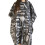 Trixes Black Printed Hairdressing Cape 3