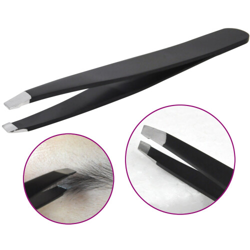 TRIXES Black Eyebrow Tweezers 2