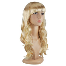 Trixes Long Wavy Blonde Wig | Blonde Fancy Dress Wig