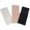 Trixes 3pc Bra Extension Straps 2 Hook Black White Beige Flexible 2