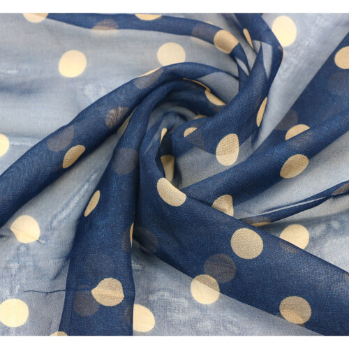 Trixes Ladies Polka Dots Silk Scarf 1