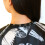 Trixes Black Printed Hairdressing Cape 5