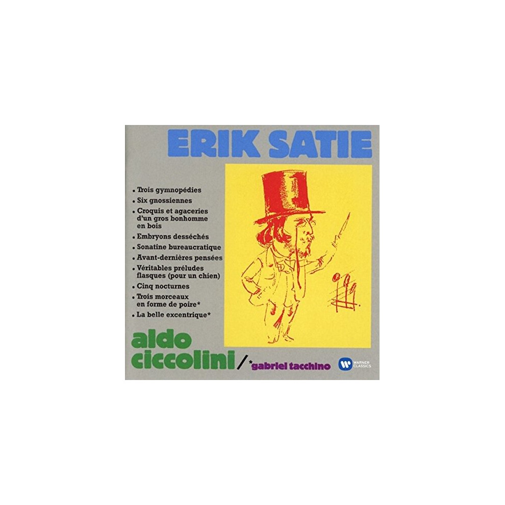 Aldo Ciccolini - Satie: Works for Piano [CD]