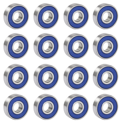 Trixes 16 Frictionless ABEC 9 Roller Skate & Skateboard Bearings