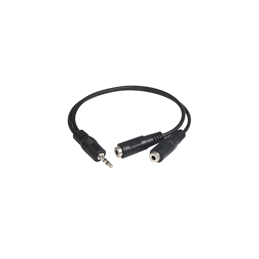 Trixes 3.5Mm Audio Headphone Splitter Cable Jack Lead Two Way 5060188011446