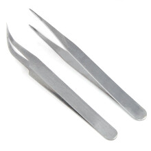 2pc Trixes Steel Nail Art Tweezers