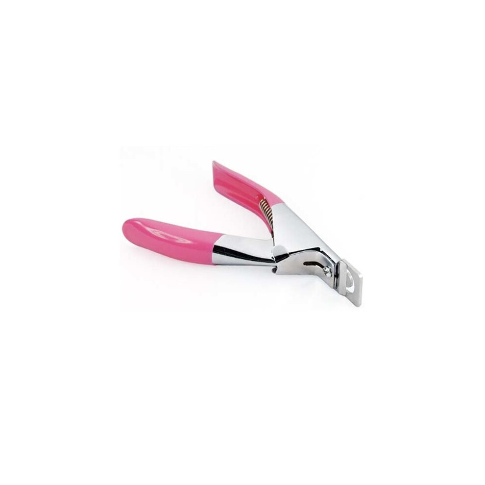 Trixes Pink False Nail Clippers | Acrylic Nail Cutters