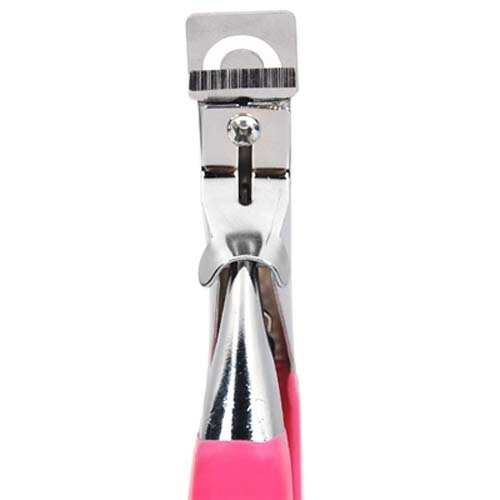 Trixes Pink False Nail Clippers | Acrylic Nail Cutters 2