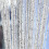 Trixes Dew Drop String Curtain | Silver String Curtain Panel 1