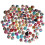 Trixes 100pc Assorted 15mm Buttons | Mixed Pack Of Craft Buttons 1