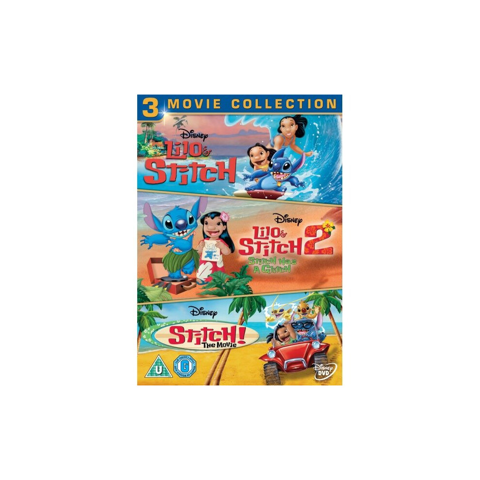 Lilo & Stitch / Lilo & Stitch 2 - Stitch Has A Glitch / Stitch! The Movie DVD [2012]