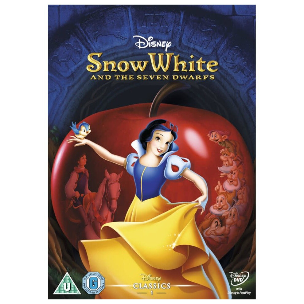 Walt Disney Snow And The Seven Dwarfs Dvd [2014] White