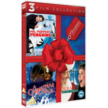 Miracle On 34th Street / A Christmas Carol / Mr Poppers Penguins DVD [2013]