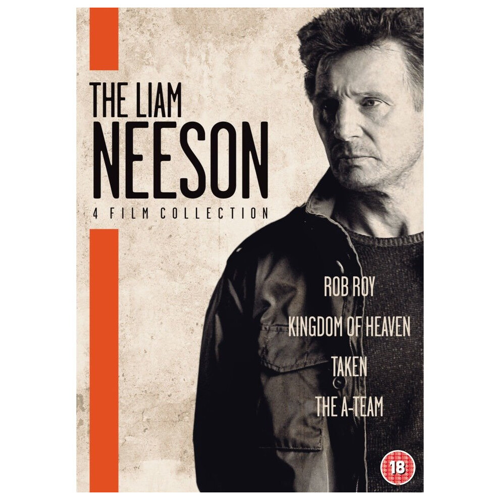 Liam Neeson - Roby Roy / Kingdom Of Heaven / Taken / The A-Team DVD [2012]-image-OPC-P6M7FG-NEW