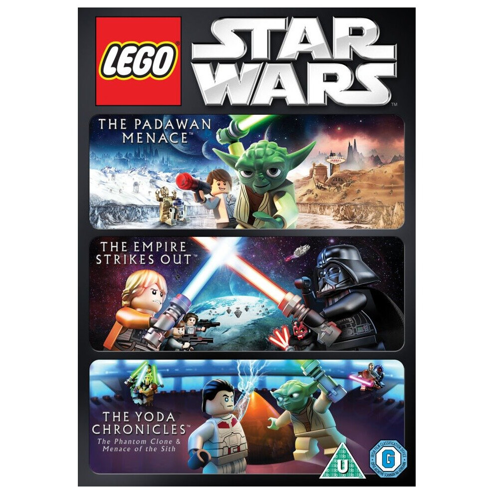 The Star Wars Lego Triple: Padawan Menace / the Empire Strikes out / the Yoda Chronicles