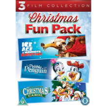 All Dogs Christmas Carol / the Pebble and the Penguin / Ice Age: a Mammoth Christmas