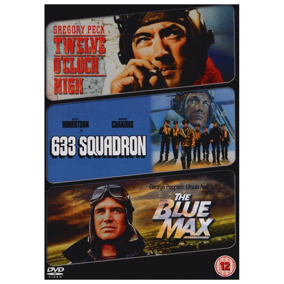 Twelve O'clock High/ 633 Squadron/ the Blue Max-image-OPC-P6M7GG-NEW