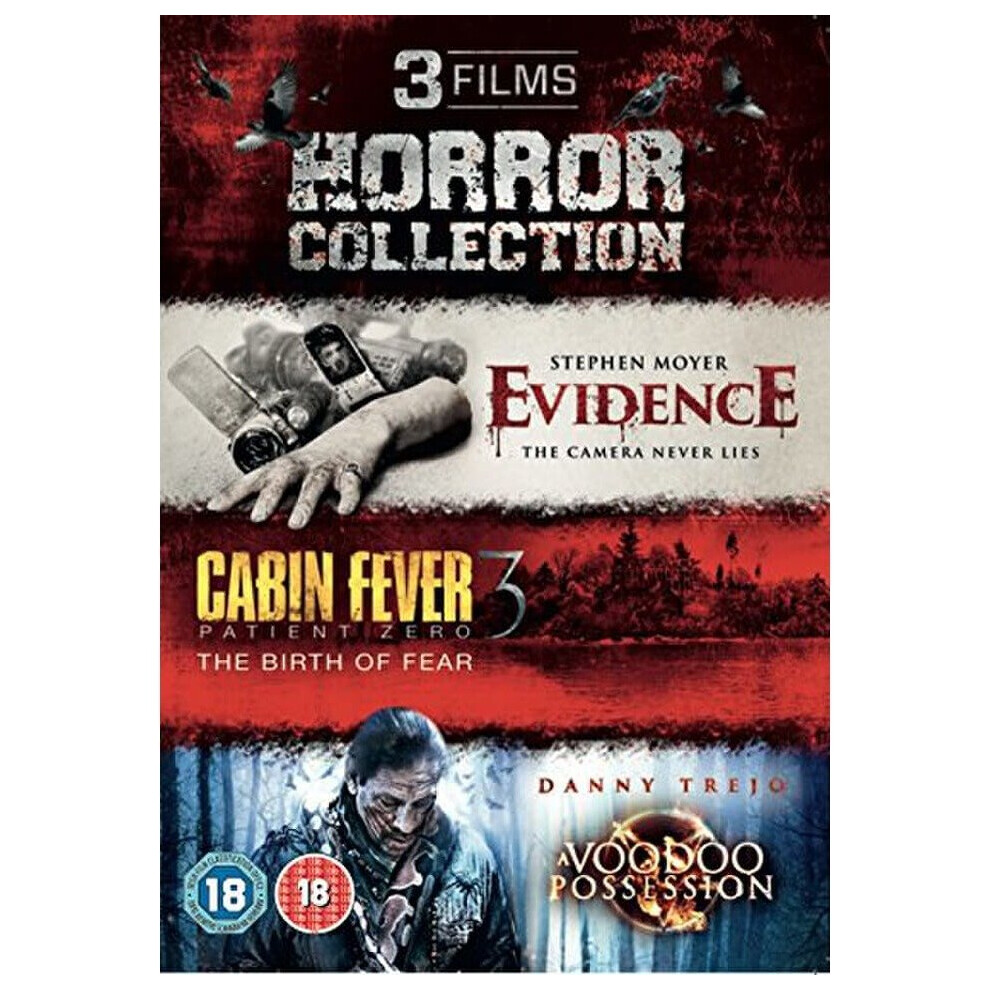 Evidence / Cabin Fever 3 / A Voodoo Possession DVD [2014]