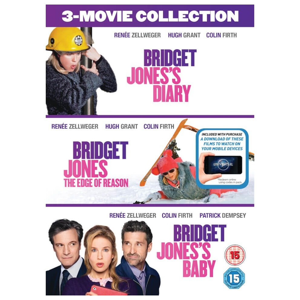 Bridget Jones 3 Film Collection (DVD)