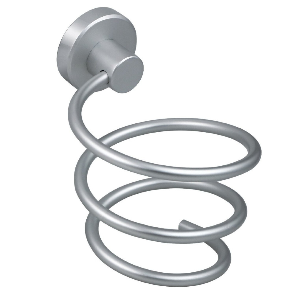 Trixes Wall-Mounted Hair Dryer Holder | Spiral Hair Dryer Stand