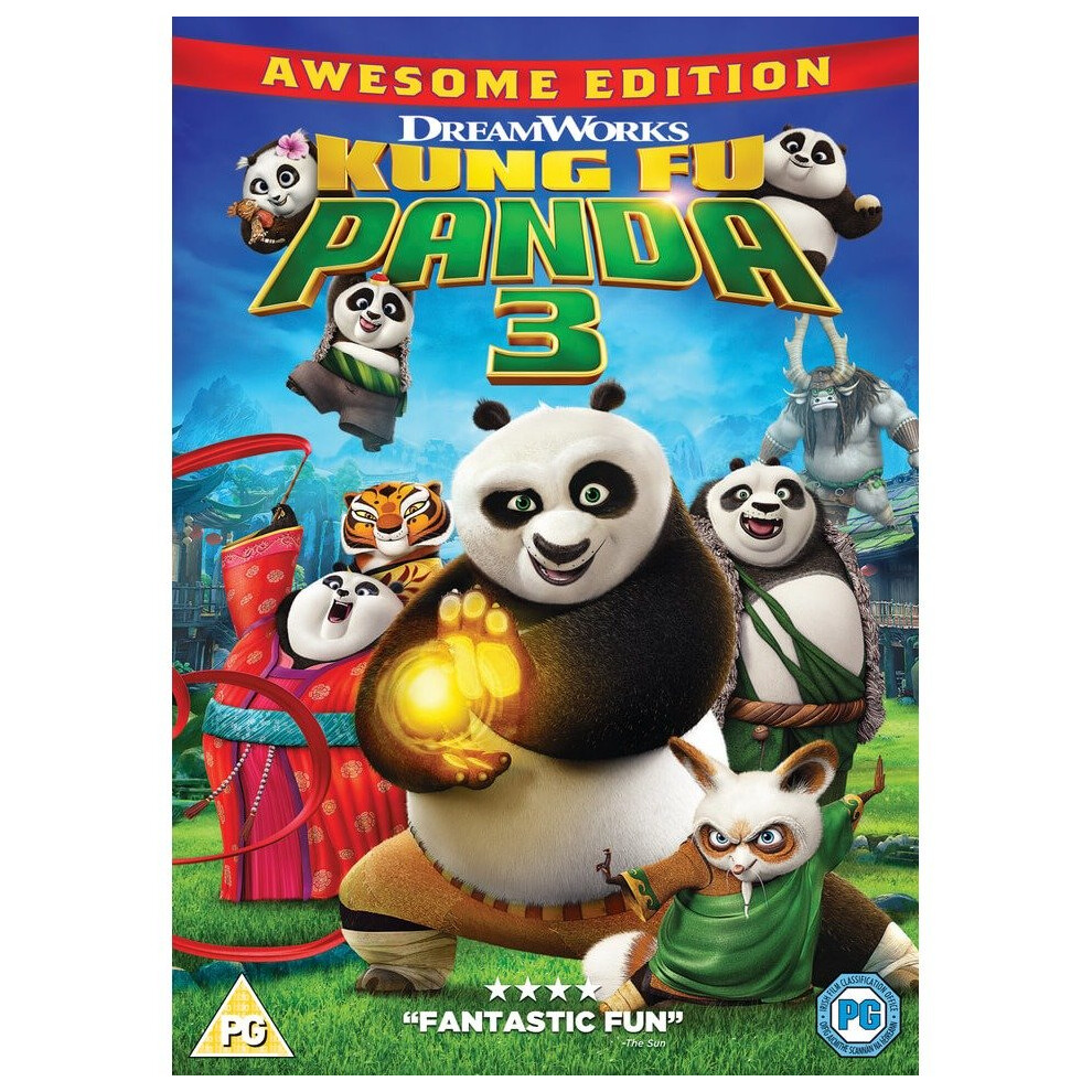 Dreamworks Kung Fu Panda Dvd [2016] Size 3