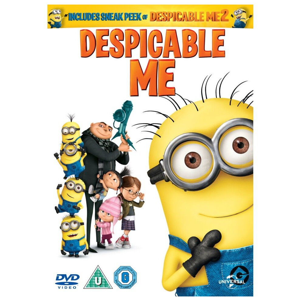 Universal Pictures White/Black Despicable Me Dvd [2013]