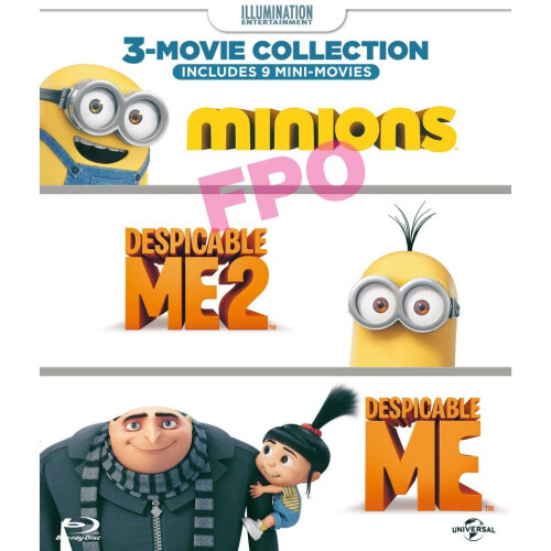 Despicable Me Despicable Me 2 Minions Collection 3 in 1 DVD