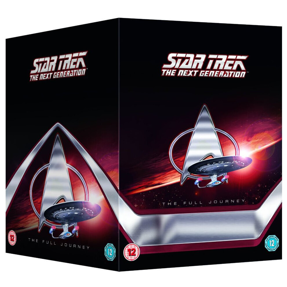 Star Trek: The Next Generation – The Full Journey (DVD) – 7 Seasons on 48 Discs with Bonus Features (20th Anniversary Collector's Set)