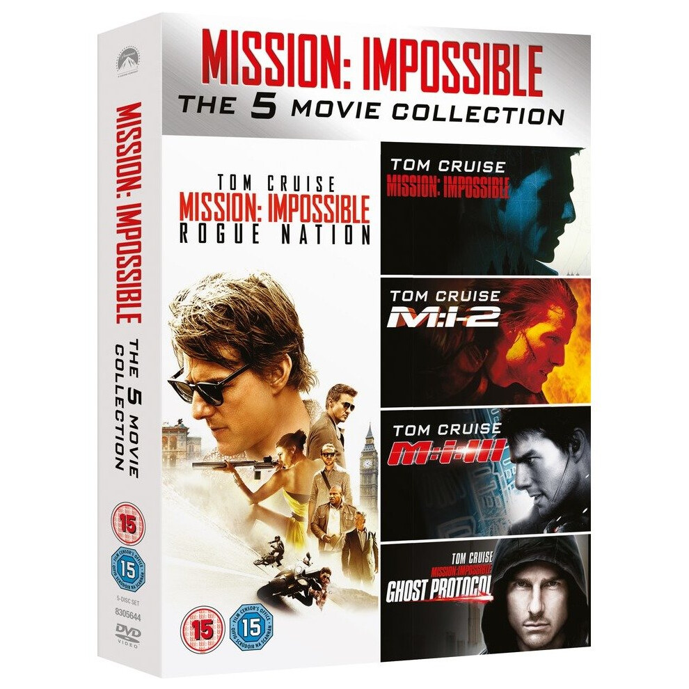 Mission Impossible 1 / 2 / 3 / Ghost Protocol / Rogue Nation DVD [2015]