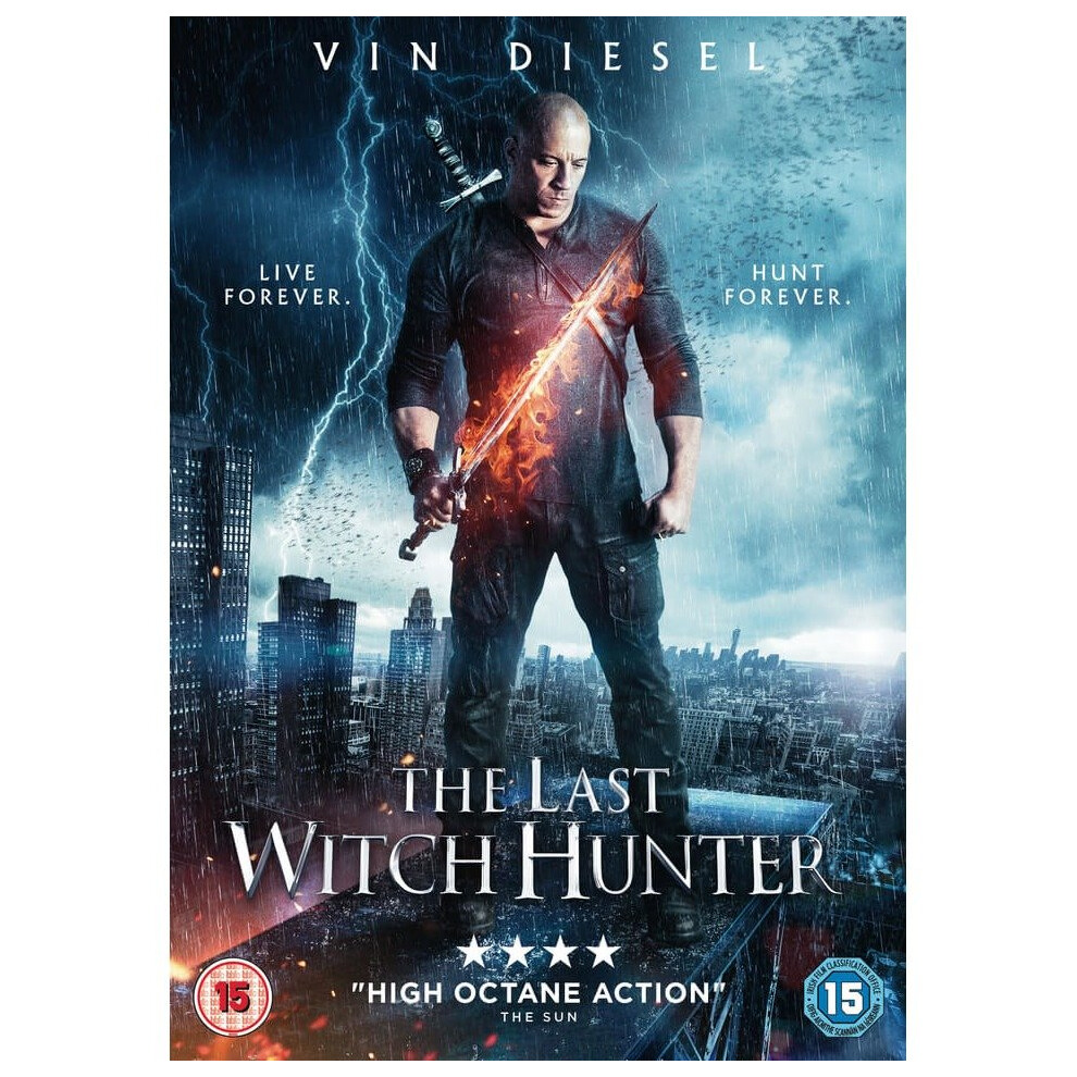 E1 The Last Witch Hunter [2015] Dvd - Vin Diesel Action Fantasy Adventure, Kaulder Vs. The Witch Queen