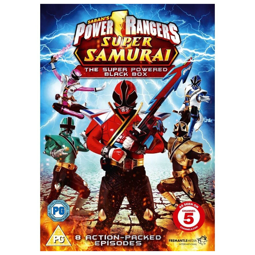 Fremantle Home Entertainment Power Rangers - Super Samurai - Volume 1 -The Super Powered Box Dvd [2014] Black