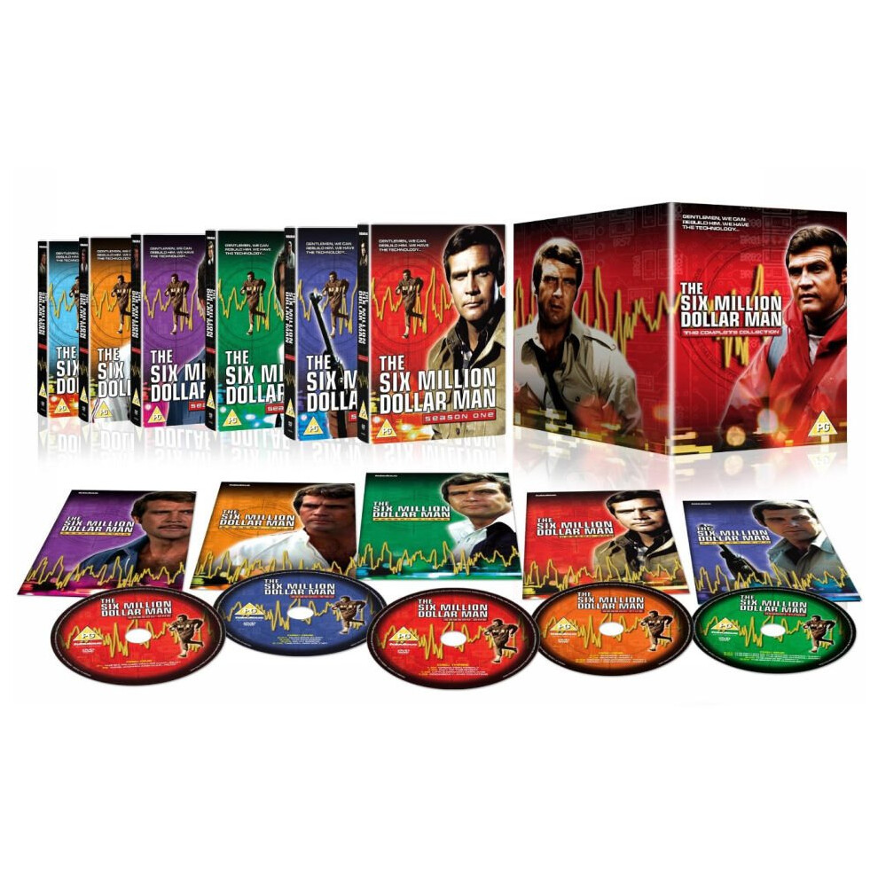 The Six Million Dollar Man - The Complete Collection [2012] (DVD)